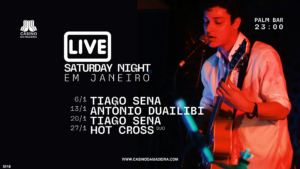 Read more about the article Saturday Night Live em Janeiro no Bar da Sala de Jogos