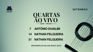 Read more about the article Música ao vivo às Quartas